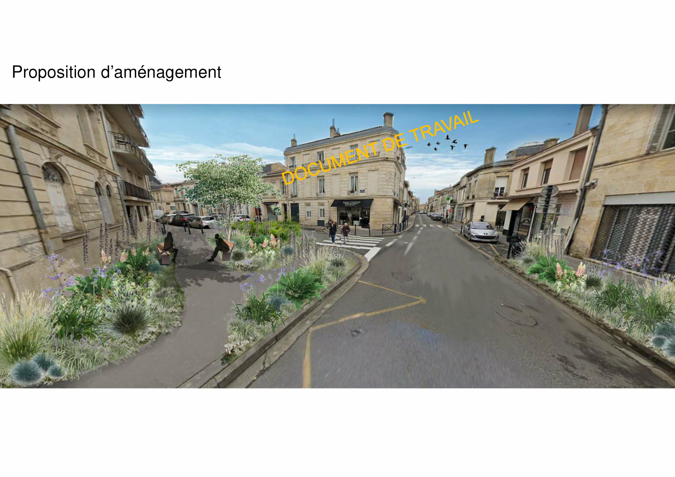 AFSS Faubourg Saint-Seurin aménagement placette Mondenard Budget Participatif