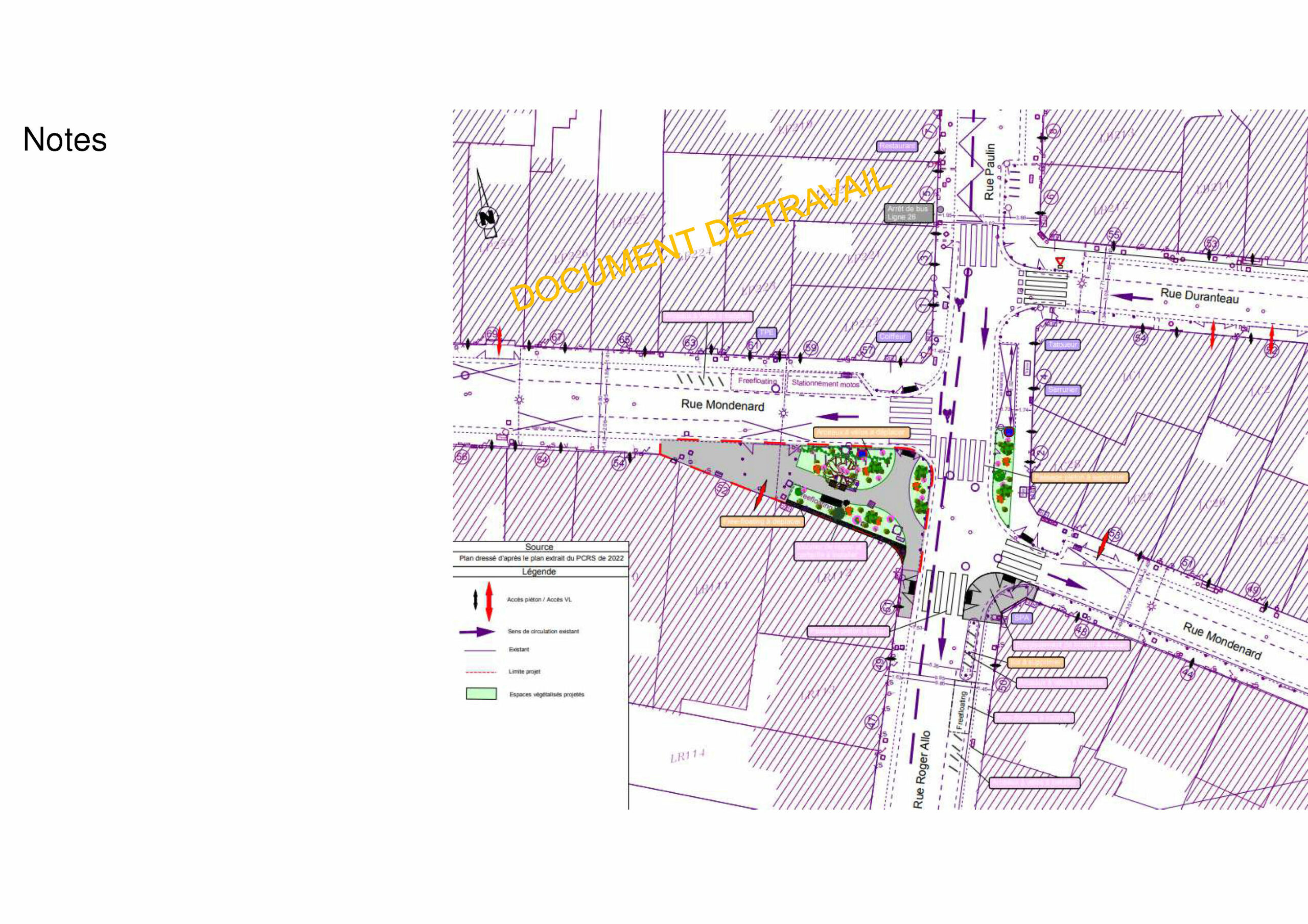 AFSS Faubourg Saint-Seurin aménagement placette Mondenard Budget Participatif