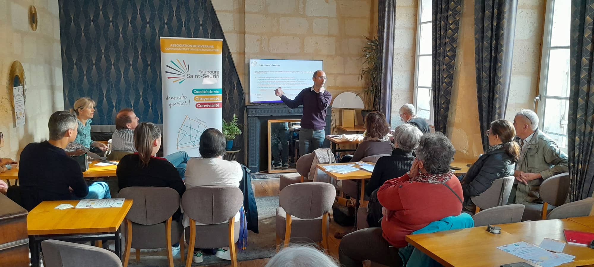 Assemblée Générale Faubourg Saint-Seurin du 23 octobre 2023