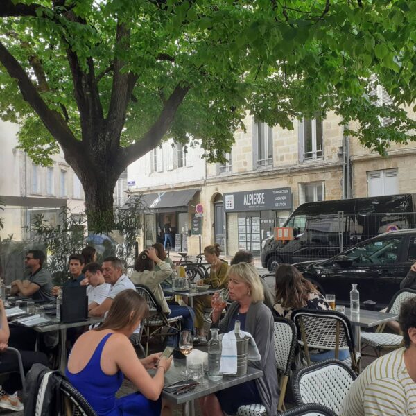 Faubourg Saint-Seurin - terrasses