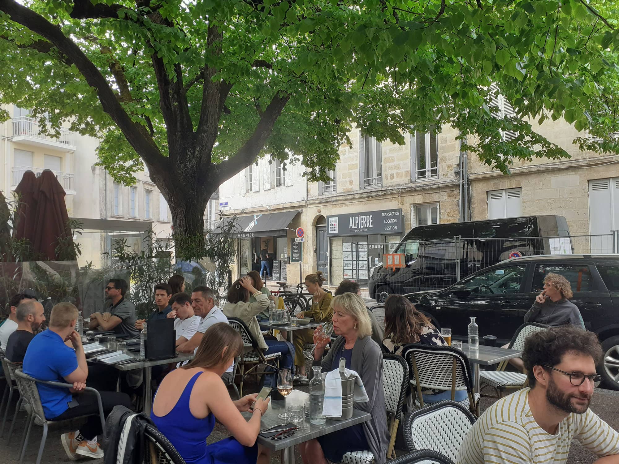 Faubourg Saint-Seurin - terrasses